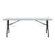 Τραπέζι catering - συνεδρίου Capri  πτυσσόμενο - βαλίτσα χρώμα λευκό του πάγου 183x76x74εκ.