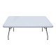 Τραπέζι catering - συνεδρίου Capri  πτυσσόμενο - μονοκόμματη επιφάνεια χρώμα λευκό του πάγου 152x76x74εκ.