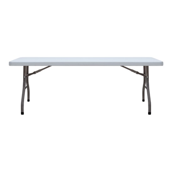 Τραπέζι catering - συνεδρίου Capri  πτυσσόμενο - μονοκόμματη επιφάνεια χρώμα λευκό του πάγου 183x76x74εκ.