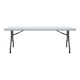 Τραπέζι catering - συνεδρίου Capri  πτυσσόμενο - μονοκόμματη επιφάνεια χρώμα λευκό του πάγου 183x76x74εκ.