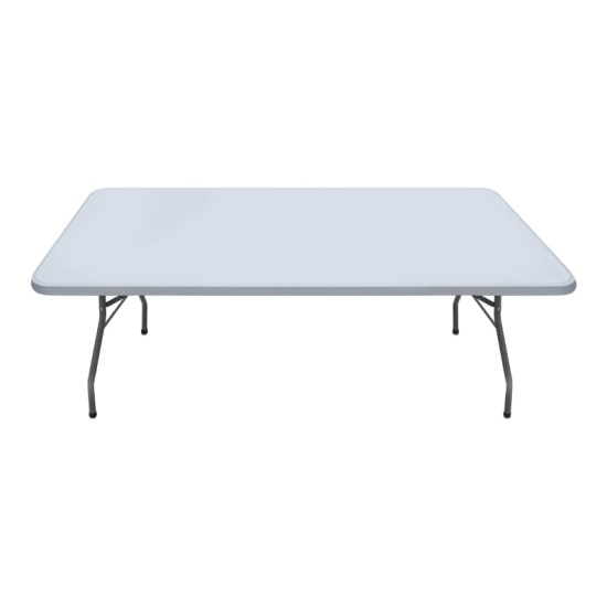 Τραπέζι catering - συνεδρίου Capri  πτυσσόμενο - μονοκόμματη επιφάνεια χρώμα λευκό του πάγου 183x76x74εκ.