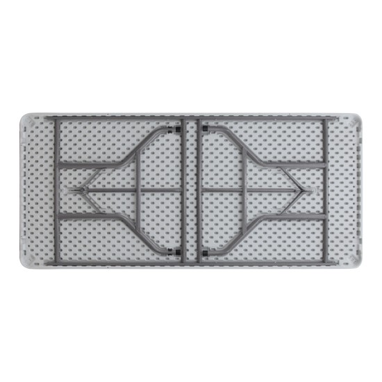 Τραπέζι catering - συνεδρίου Capri  πτυσσόμενο - μονοκόμματη επιφάνεια χρώμα λευκό του πάγου 198x90x74εκ.