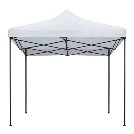 Κιόσκι - Gazebo Bari  πτυσσόμενο μεταλλικός σκελετός - αδιάβροχο ύφασμα χρώμα λευκό 3x3x3,10m.