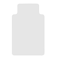 Πλαστικό Προστατευτικό Μοκέτας - Δαπέδου Πλαστρόν 120 x 89 cm Hoppline HOP1001227
