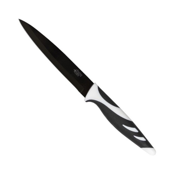Σετ Μαχαίρια από Ανοξείδωτο Ατσάλι 6 τμχ Χρώματος Μαύρο Cecotec Swiss Chef CEC-01024