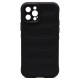 Θήκη Shield TPU inos Apple iPhone 14 Pro Stripes Μαύρο Θήκη Shield TPU inos Apple iPhone 14 Pro Stripes Μαύρο