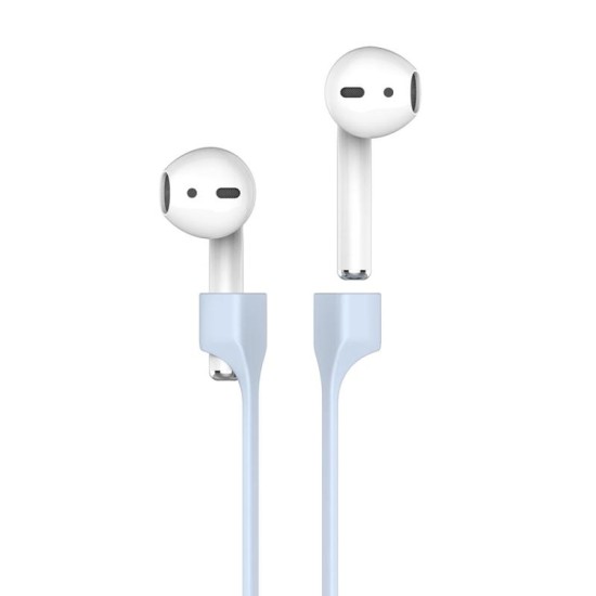Strap Λαιμού Σιλικόνης AhaStyle PT74 Apple AirPods Magnetic Γαλάζιο Strap Λαιμού Σιλικόνης AhaStyle PT74 Apple AirPods Magnetic Γαλάζιο