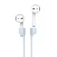 Strap Λαιμού Σιλικόνης AhaStyle PT74 Apple AirPods Magnetic Γαλάζιο