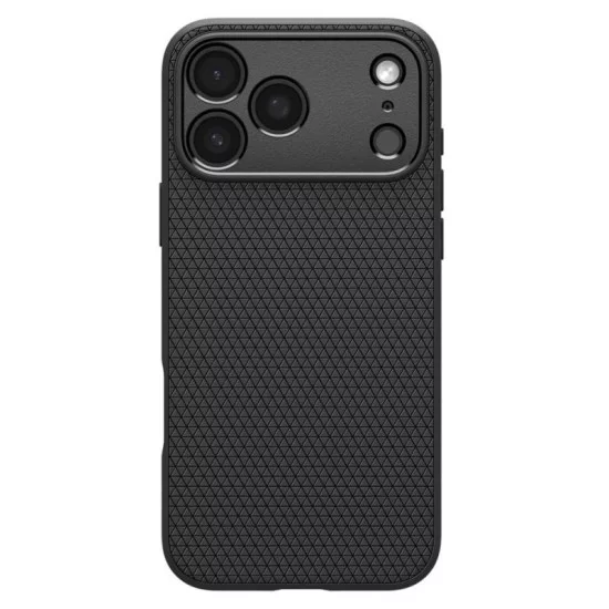 Θήκη Soft TPU Spigen Liquid Air Apple iPhone 17 Pro Μαύρο Θήκη Soft TPU Spigen Liquid Air Apple iPhone 17 Pro Μαύρο