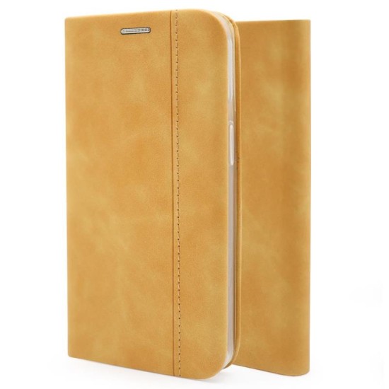 Θήκη Flip Book inos Apple iPhone 12/ 12 Pro S-Folio NE Μουσταρδί Θήκη Flip Book inos Apple iPhone 12/ 12 Pro S-Folio NE Μουσταρδί
