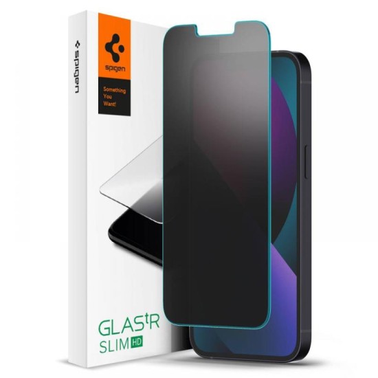 Tempered Glass Full Face Privacy Spigen Glas.tR Slim HD Apple iPhone 13/ 13 Pro/ 14/ 16e (1 τεμ.) Tempered Glass Full Face Privacy Spigen Glas.tR Slim HD Apple iPhone 13/ 13 Pro/ 14/ 16e (1 τεμ.)