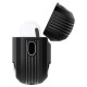 Θήκη Σιλικόνης Spigen Rugged Armor Apple AirPods Pro 1/ 2 με Γάντζο Μαύρο Θήκη Σιλικόνης Spigen Rugged Armor Apple AirPods Pro 1/ 2 με Γάντζο Μαύρο