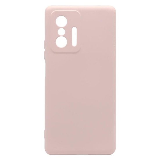 Θήκη Liquid Silicon inos Xiaomi 11T 5G / 11T Pro 5G L-Cover Σομόν Θήκη Liquid Silicon inos Xiaomi 11T 5G / 11T Pro 5G L-Cover Σομόν