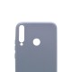 Θήκη Liquid Silicon inos Huawei P40 Lite E L-Cover Γκρι-Μπλε Θήκη Liquid Silicon inos Huawei P40 Lite E L-Cover Γκρι-Μπλε