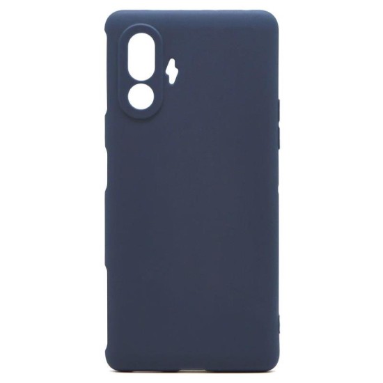 Θήκη Soft TPU inos Xiaomi Poco F3 GT S-Cover Μπλε Θήκη Soft TPU inos Xiaomi Poco F3 GT S-Cover Μπλε
