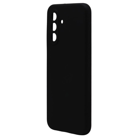 Θήκη Liquid Silicon inos Samsung A366B Galaxy A36 5G Velvet Μαύρο