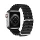 Λουράκι Σιλικόνης Dux Ducis OceanWave Bracelet Apple Watch (42/ 44/ 45mm) Μαύρο