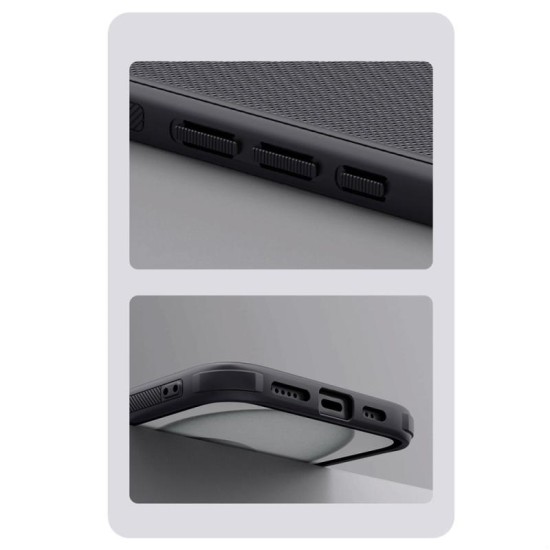 Θήκη Soft TPU & PC Nillkin Super Frosted Shield Pro Apple iPhone 16 Pro Max Μαύρο Θήκη Soft TPU & PC Nillkin Super Frosted Shield Pro Apple iPhone 16 Pro Max Μαύρο