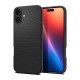Θήκη Soft TPU Spigen Liquid Air Apple iPhone 16 Plus Μαύρο Θήκη Soft TPU Spigen Liquid Air Apple iPhone 16 Plus Μαύρο