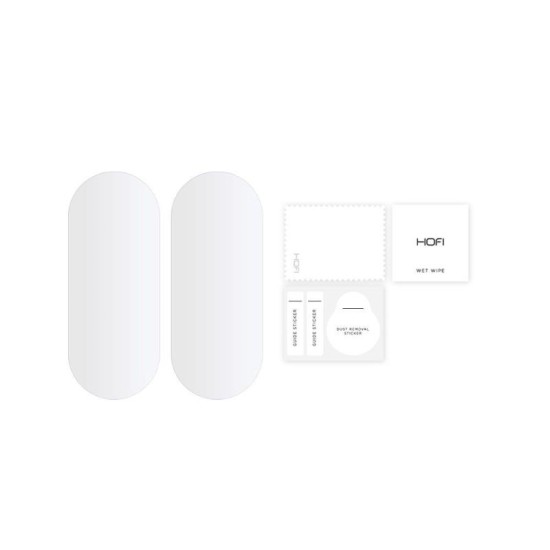 Hybrid Nano Glass Hofi Pro+ Xiaomi Mi Smart Band 7 Διάφανο (2 τεμ.)
