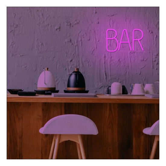 Neon LED Forever Light FLNE24 BAR (USB/Μπαταρίας & On/Off) Ροζ Neon LED Forever Light FLNE24 BAR (USB/Μπαταρίας & On/Off) Ροζ