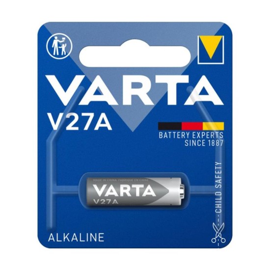Μπαταρία Alkaline Varta V27A LR27A 12V (1 τεμ.) Μπαταρία Alkaline Varta V27A LR27A 12V (1 τεμ.)