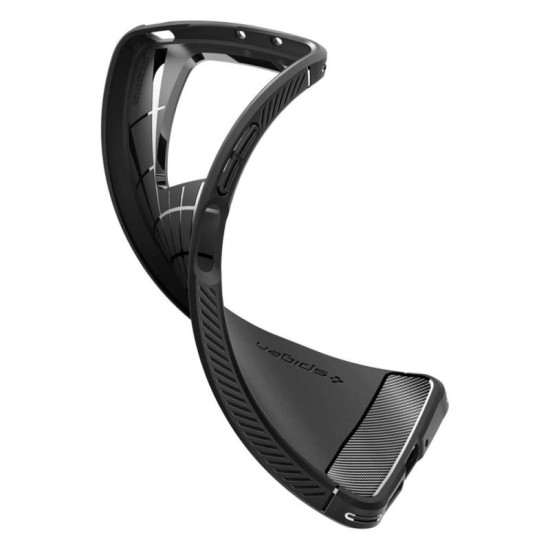 Θήκη Soft TPU Spigen Rugged Armor Xiaomi Redmi Note 13 5G Μαύρο Θήκη Soft TPU Spigen Rugged Armor Xiaomi Redmi Note 13 5G Μαύρο