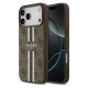 Θήκη PU Guess MagSafe Apple iPhone 17 Pro Max Hardcase 4G Printed Stripes Καφέ Θήκη PU Guess MagSafe Apple iPhone 17 Pro Max Hardcase 4G Printed Stripes Καφέ