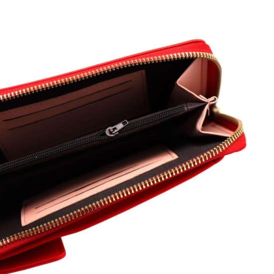 Universal Πορτοφόλι-Θήκη Crossbody inos για Smartphones έως 6,3'' Κόκκινο Universal Πορτοφόλι-Θήκη Crossbody inos για Smartphones έως 6,3'' Κόκκινο