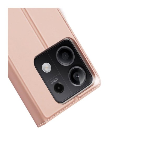Θήκη Flip Dux Ducis Skin Pro Xiaomi Redmi Note 13 5G Ροζ Θήκη Flip Dux Ducis Skin Pro Xiaomi Redmi Note 13 5G Ροζ
