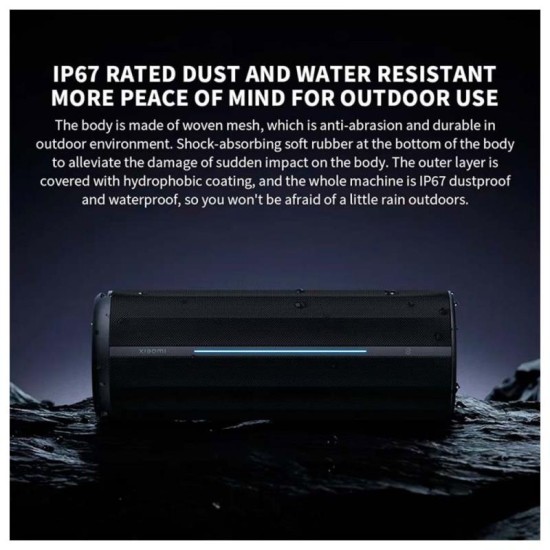 Φορητό Ηχείο Bluetooth Αδιάβροχο Xiaomi 40W Μαύρο Φορητό Ηχείο Bluetooth Αδιάβροχο Xiaomi 40W Μαύρο