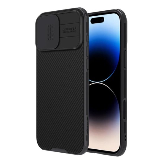 Θήκη Soft TPU & PC Nillkin Camshield Pro Apple iPhone 16 Pro Μαύρο Θήκη Soft TPU & PC Nillkin Camshield Pro Apple iPhone 16 Pro Μαύρο