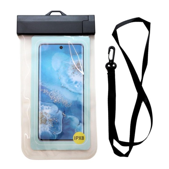 Waterproof Θήκη inos για Smartphones έως 6.9'' Διάφανο-Μαύρο Waterproof Θήκη inos για Smartphones έως 6.9'' Διάφανο-Μαύρο
