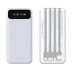 Φορτιστής Ανάγκης Devia EP189 10W 10000mAh με 4 Ενσωματωμένα Καλώδια Kintone Λευκό Φορτιστής Ανάγκης Devia EP189 10W 10000mAh με 4 Ενσωματωμένα Καλώδια Kintone Λευκό