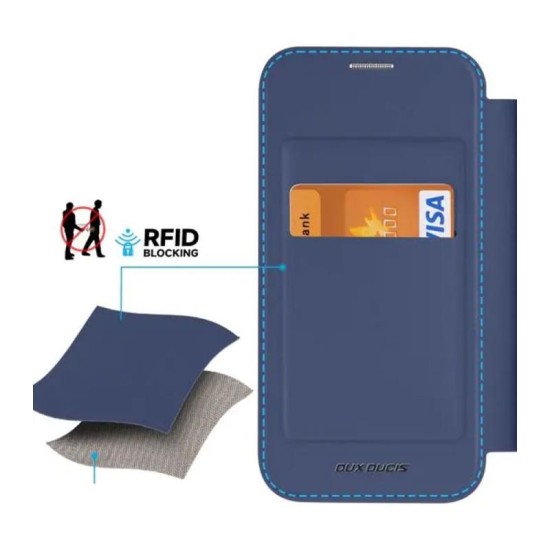 Θήκη Flip Dux Ducis Skin X Pro Wallet Apple iPhone 15 Μπλε Θήκη Flip Dux Ducis Skin X Pro Wallet Apple iPhone 15 Μπλε