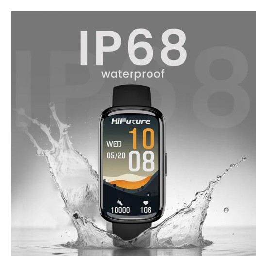 Smartwatch HiFuture EVO2 Smart Band Activity Tracker 1.47" Ροζ-Χρυσό Smartwatch HiFuture EVO2 Smart Band Activity Tracker 1.47" Ροζ-Χρυσό