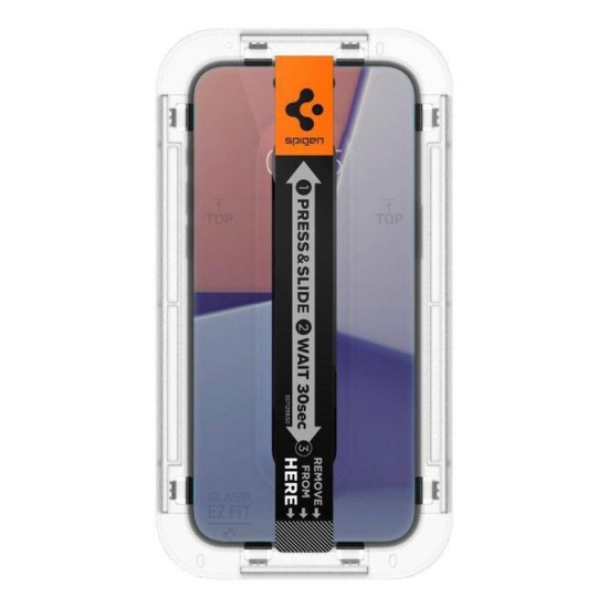 Tempered Glass Full Face Spigen Glas.tR EZ-FIT Privacy Apple iPhone 15/ 16 (2 τεμ.) Tempered Glass Full Face Spigen Glas.tR EZ-FIT Privacy Apple iPhone 15/ 16 (2 τεμ.)