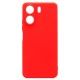 Θήκη Soft TPU inos Xiaomi Poco C65/ Redmi 13C S-Cover Κόκκινο Θήκη Soft TPU inos Xiaomi Poco C65/ Redmi 13C S-Cover Κόκκινο