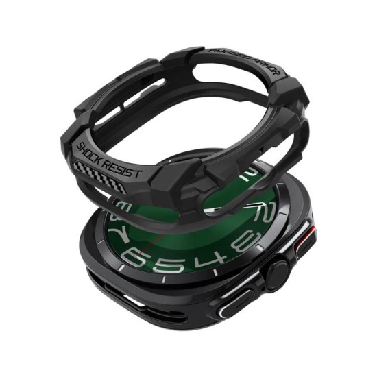 Θήκη Soft TPU Spigen Rugged Armor Samsung Galaxy Watch Ultra 47mm Μαύρο Θήκη Soft TPU Spigen Rugged Armor Samsung Galaxy Watch Ultra 47mm Μαύρο