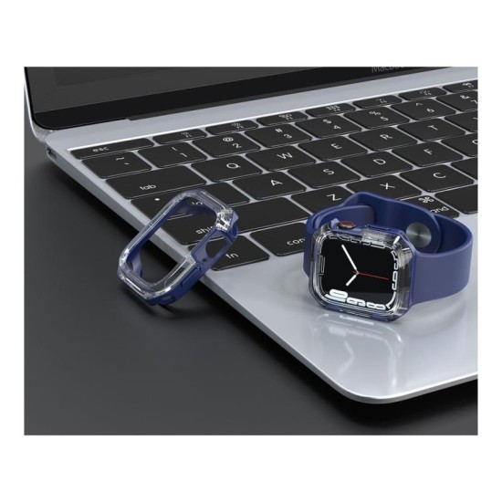 Θήκη TPU & PC Devia Sport Apple Watch 4/ 5/ 6/ SE (40mm) Shock Proof Μπλε Θήκη TPU & PC Devia Sport Apple Watch 4/ 5/ 6/ SE (40mm) Shock Proof Μπλε