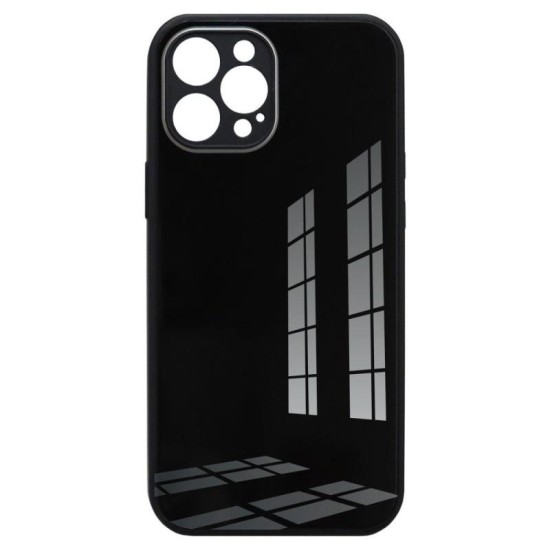 Θήκη TPU & Glass inos Apple iPhone 12 Pro Max CamGuard Μαύρο Θήκη TPU & Glass inos Apple iPhone 12 Pro Max CamGuard Μαύρο