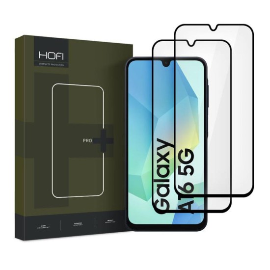 Tempered Glass Full Face Hofi Pro+ Samsung A165 Galaxy A16/ A166B Galaxy A16 5G/ A266B Galaxy A26 5G Μαύρο (2 τεμ.) Tempered Glass Full Face Hofi Pro+ Samsung A165 Galaxy A16/ A166B Galaxy A16 5G/ A266B Galaxy A26 5G Μαύρο (2 τεμ.)