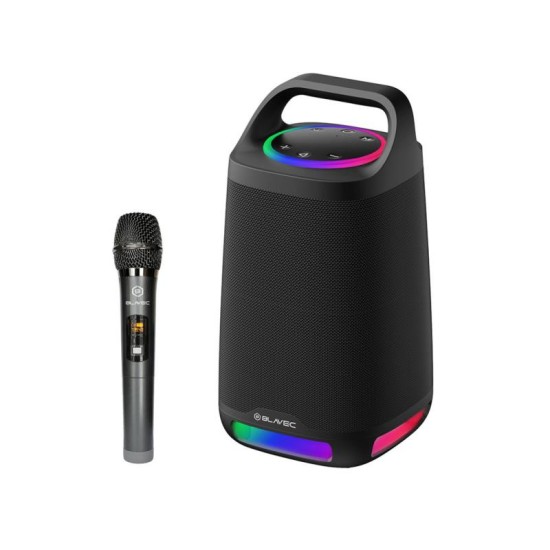 Φορητό Ηχείο Bluetooth Blavec WS-01 Karaoke TWS BT 5.3 USB AUX 4500mAh 160W Μαύρο Φορητό Ηχείο Bluetooth Blavec WS-01 Karaoke TWS BT 5.3 USB AUX 4500mAh 160W Μαύρο