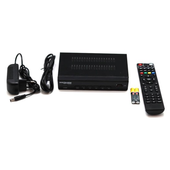 Επίγειος Ψηφιακός Δέκτης MPEG 4 Digitalbox HDT-1100 W3 Η265 με Χειριστήριο Learning Επίγειος Ψηφιακός Δέκτης MPEG 4 Digitalbox HDT-1100 W3 Η265 με Χειριστήριο Learning