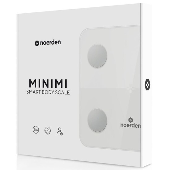 Ζυγαριά Δαπέδου Smart Noerden MINIMI Μαύρο