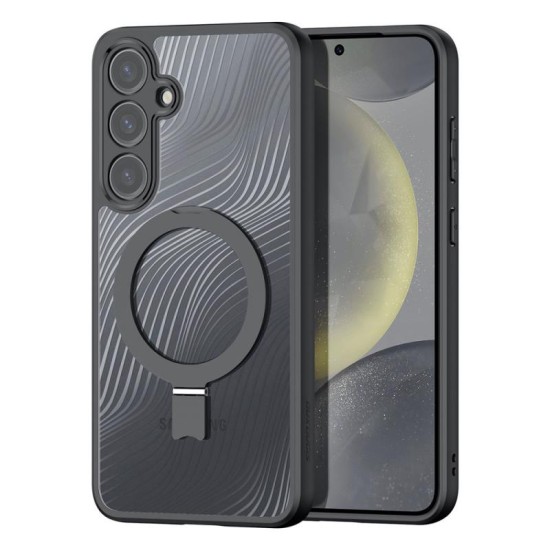 Θήκη TPU & PC Dux Ducis Aimo Magnetic MagSafe με Stand Samsung S921B Galaxy S24 5G Μαύρο Θήκη TPU & PC Dux Ducis Aimo Magnetic MagSafe με Stand Samsung S921B Galaxy S24 5G Μαύρο