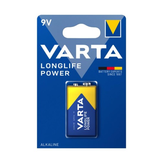 Μπαταρία Alkaline Varta Longlife Power 6LP3146 9V (1 τεμ.) Μπαταρία Alkaline Varta Longlife Power 6LP3146 9V (1 τεμ.)