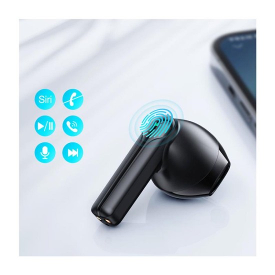 True Wireless Ακουστικά Bluetooth Joyroom JR-TL11 ENC Μαύρο True Wireless Ακουστικά Bluetooth Joyroom JR-TL11 ENC Μαύρο