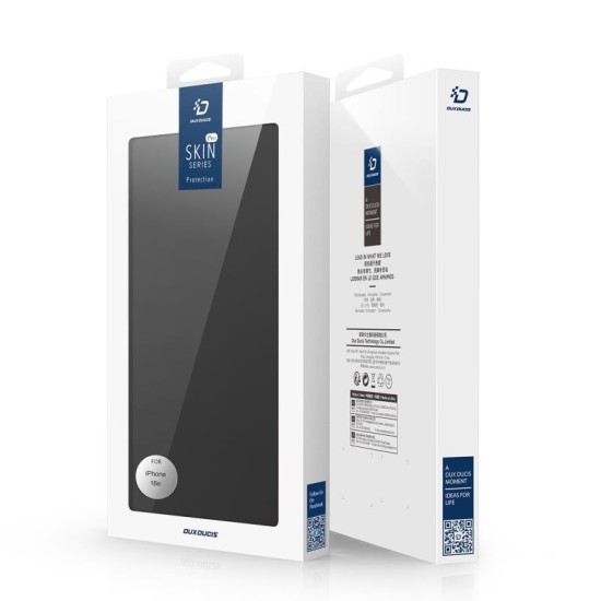Θήκη Flip Dux Ducis Skin Pro Apple iPhone 16e Μαύρο Θήκη Flip Dux Ducis Skin Pro Apple iPhone 16e Μαύρο
