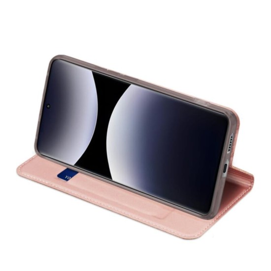 Θήκη Flip Dux Ducis Skin Pro Xiaomi Redmi Note 14 Pro 4G Ροζ